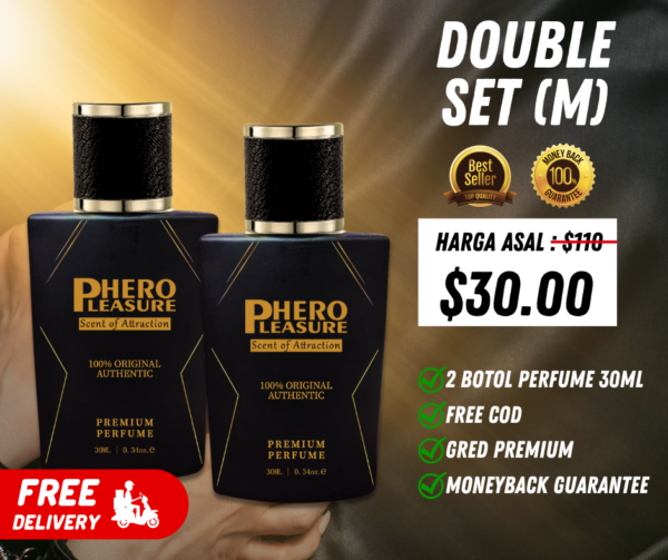 [30ML] PHERO PLEASURE – DOUBLE SET (M)