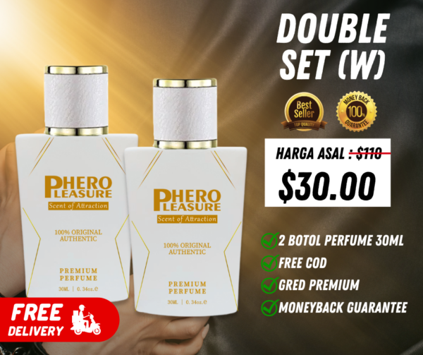 [30ML] PHERO PLEASURE – DOUBLE SET (W)