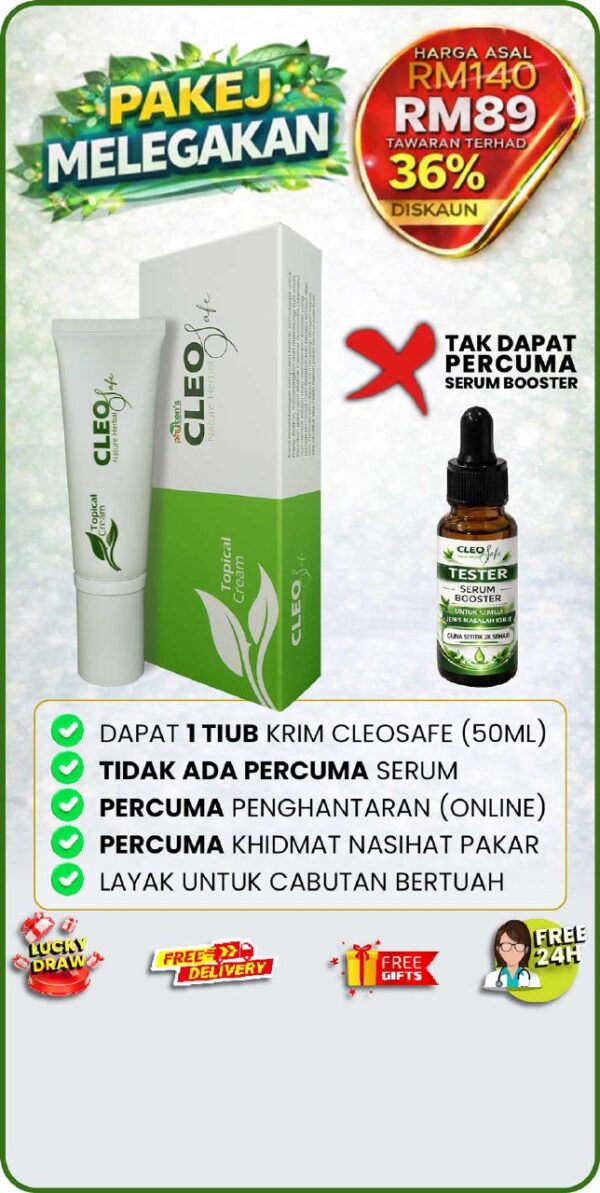 CLEOSAFE PAKEJ MELEGAKAN